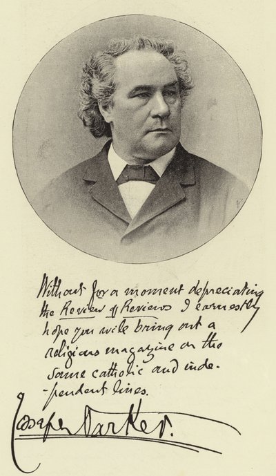 Pastor Joseph Parker, DD af English Photographer