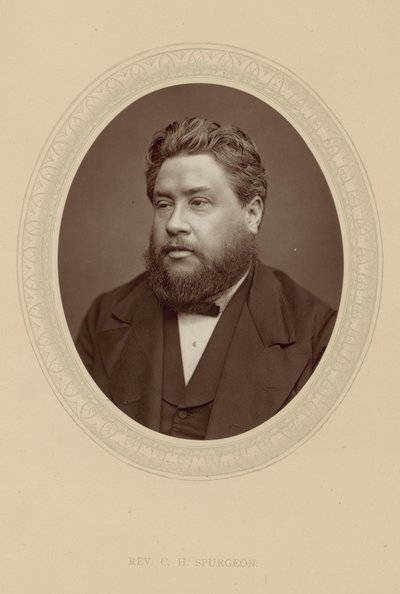 Pastor Charles Haddon Spurgeon af English Photographer