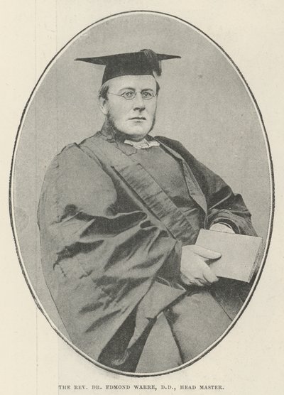Den pastor Dr. Edmond Warre, DD, overmester af English Photographer