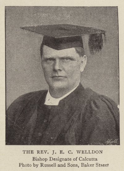 Pastor J E C Welldon af English Photographer