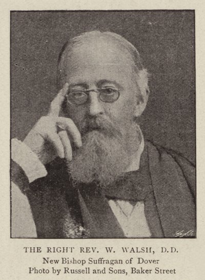 Den højre pastor W Walsh, DD af English Photographer
