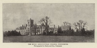 Das Royal Agricultural College, Cirencester von English Photographer