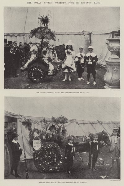 Royal Botanic Societys fest i Regents Park af English Photographer