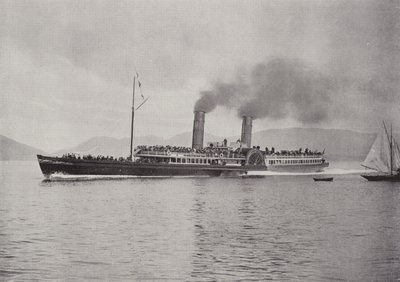Royal Mail Steamer Columba af English Photographer