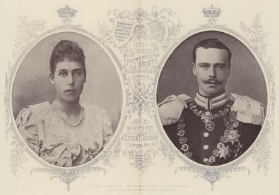 Det kongelige ægteskab i Coburg af English Photographer
