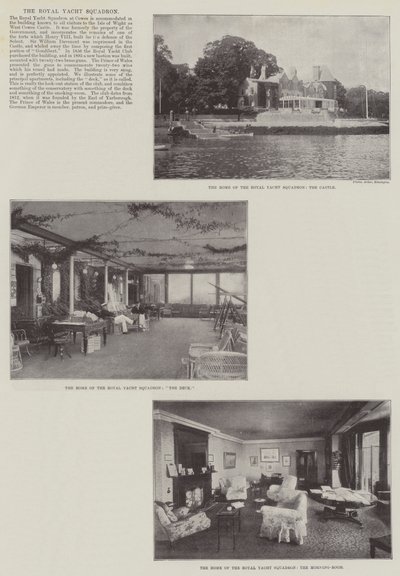 Den Kongelige Yacht Squadron af English Photographer
