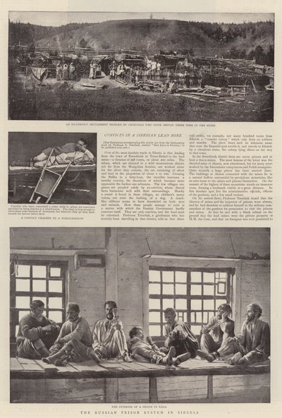 Det russiske fængselssystem i Sibirien af English Photographer