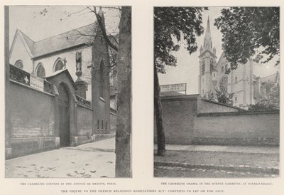 Efterfølgeren til den franske lov om religiøse foreninger, klostre til leje eller til salg af English Photographer