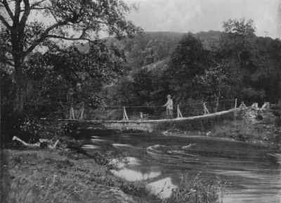 The Shaky Bridge, Llandrindod Wells af English Photographer