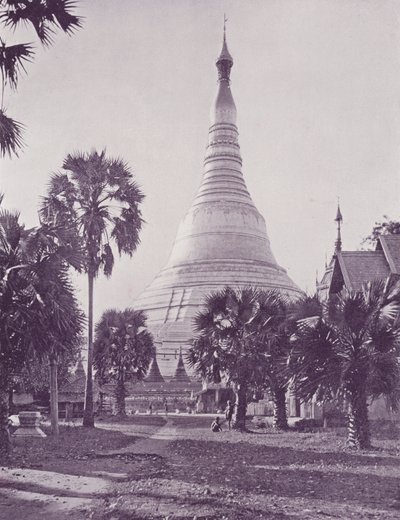 Shway Dagon Pagoda, Rangoon af English Photographer