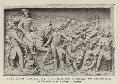 Belejringen af Dunkerque, 1793, indbyggerne samledes til forsvaret af English Photographer