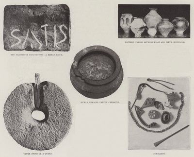 Silchester-udgravningerne af English Photographer