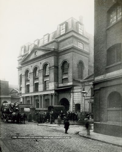 Spurgeon Old Chapel, New Park Street af English Photographer