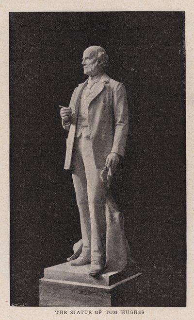Statuen af Tom Hughes af English Photographer
