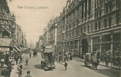 The Strand, London af English Photographer