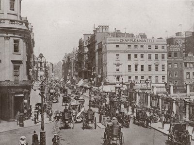 The Strand, fra nær Charing Cross, ser mod øst af English Photographer