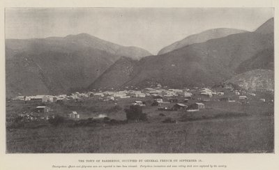 Byen Barberton, besat af General French den 13. september af English Photographer