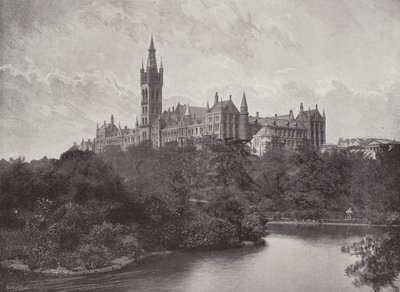 Universitetet, Glasgow af English Photographer