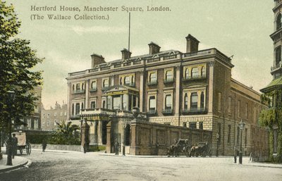 Wallace Collection, Manchester Square (farvefoto) af English Photographer