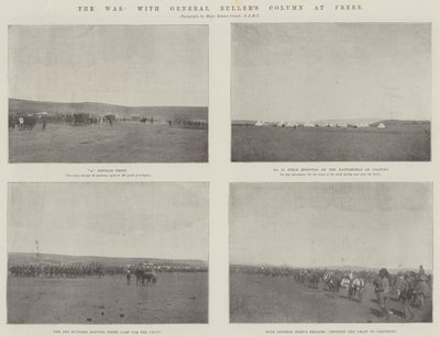 The War, with General Bullers Column at Frere af English Photographer