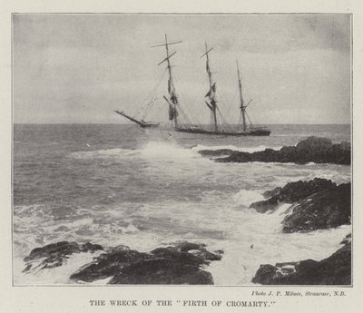 Vraget af Firth of Cromarty af English Photographer