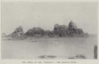 The Wreck of the Mohegan, the Manacle Rocks af English Photographer