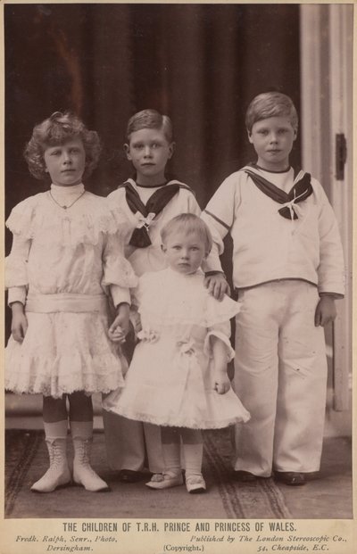 Børn af Albert Edward og prinsesse Alexandra af English Photographer