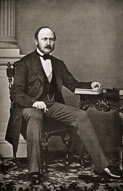 Det sidste portræt af HKH Prins Albert (1819-65) af English Photographer