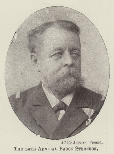 Afdøde admiral baron Sterneck af English Photographer