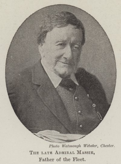 Den afdøde admiral Massie, far til flåden af English Photographer