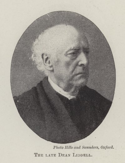 Afdøde dekan Liddell af English Photographer