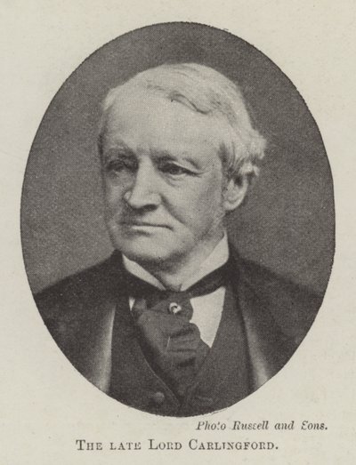 Den afdøde Lord Carlingford af English Photographer