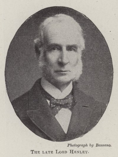 Den afdøde Lord Henley af English Photographer
