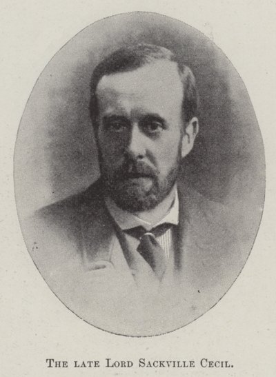 Den afdøde Lord Sackville Cecil af English Photographer
