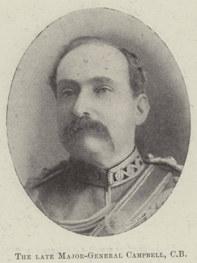 Den afdøde generalmajor Campbell, CB af English Photographer