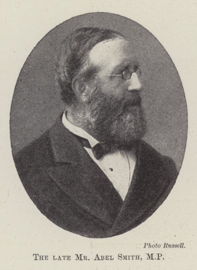 Afdøde hr. Abel Smith, MP af English Photographer