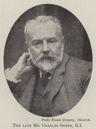 Den afdøde hr. Charles Green, RI af English Photographer