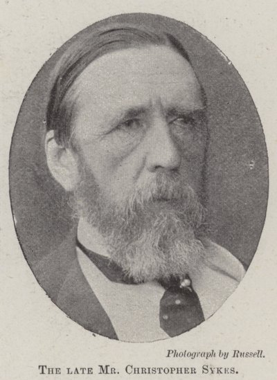 Den afdøde hr. Christopher Sykes af English Photographer
