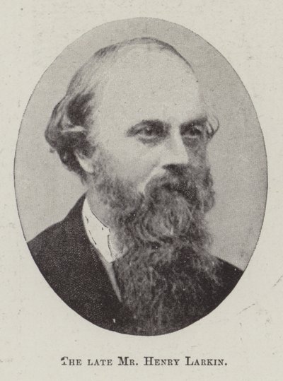Afdøde hr. Henry Larkin af English Photographer
