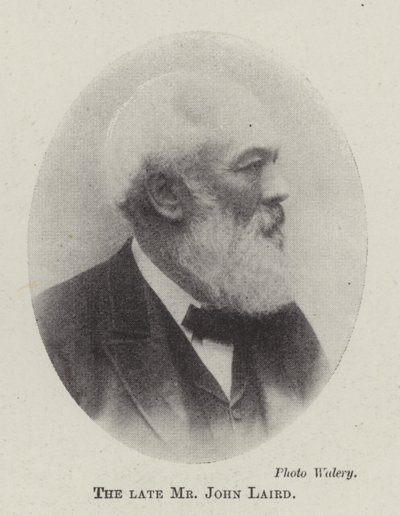 Den afdøde hr. John Laird af English Photographer