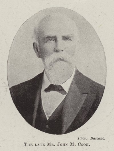 Afdøde John M Cook af English Photographer