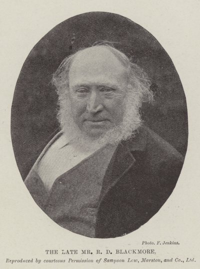 Den afdøde hr. R. D. Blackmore af English Photographer