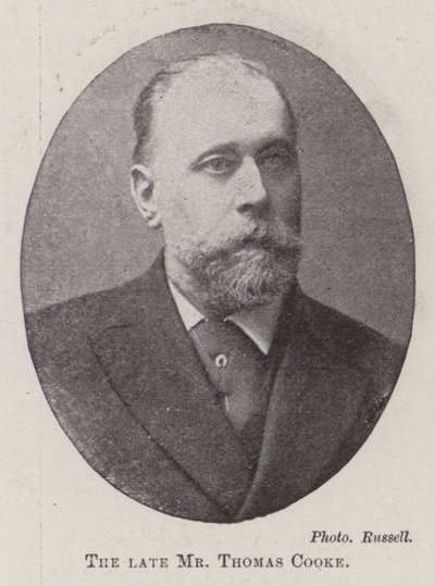 Afdøde hr. Thomas Cooke af English Photographer