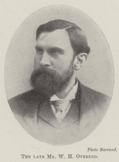 Afdøde hr. W H Overend af English Photographer