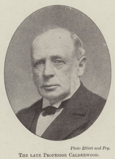 Afdøde professor Calderwood af English Photographer