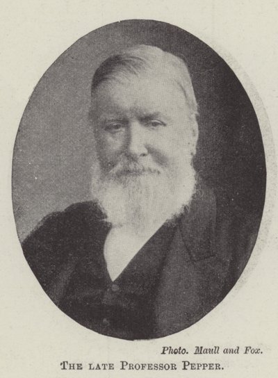 Afdøde professor Pepper af English Photographer