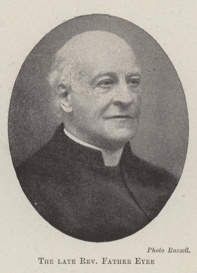 Afdøde pastor Fader Eyre af English Photographer