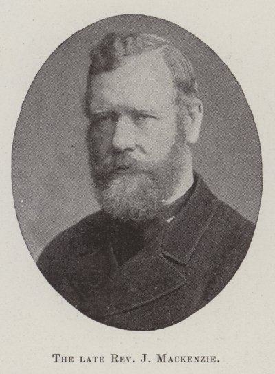 Den afdøde pastor J Mackenzie af English Photographer