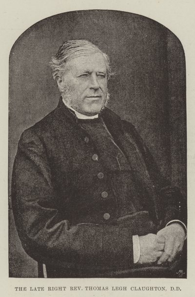Den afdøde højre pastor Thomas Legh Claughton, DD af English Photographer