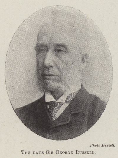 Den afdøde Sir George Russell af English Photographer